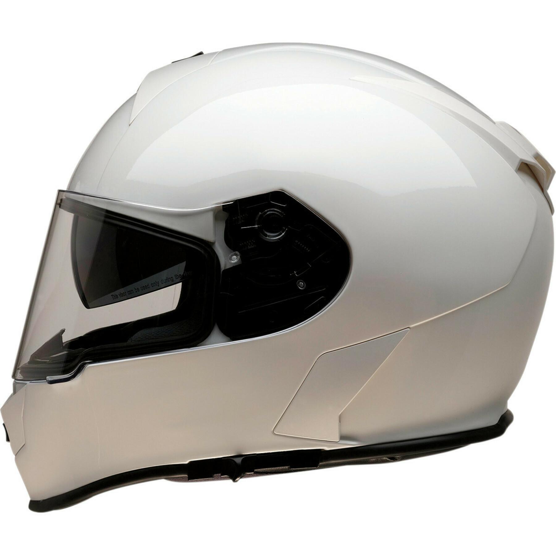 Helhjälm för motorcykel Z1R warrant white