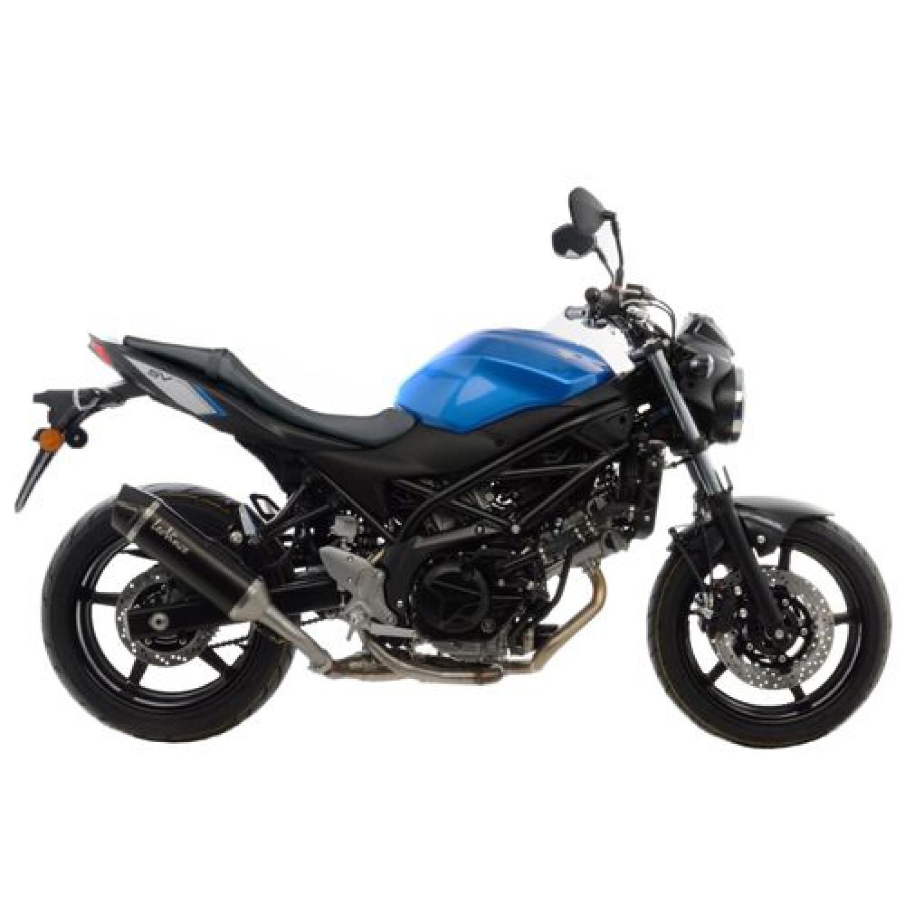 avgassystem för motorcykel Leovince Nero Suzuki Sv 650 2016-2021