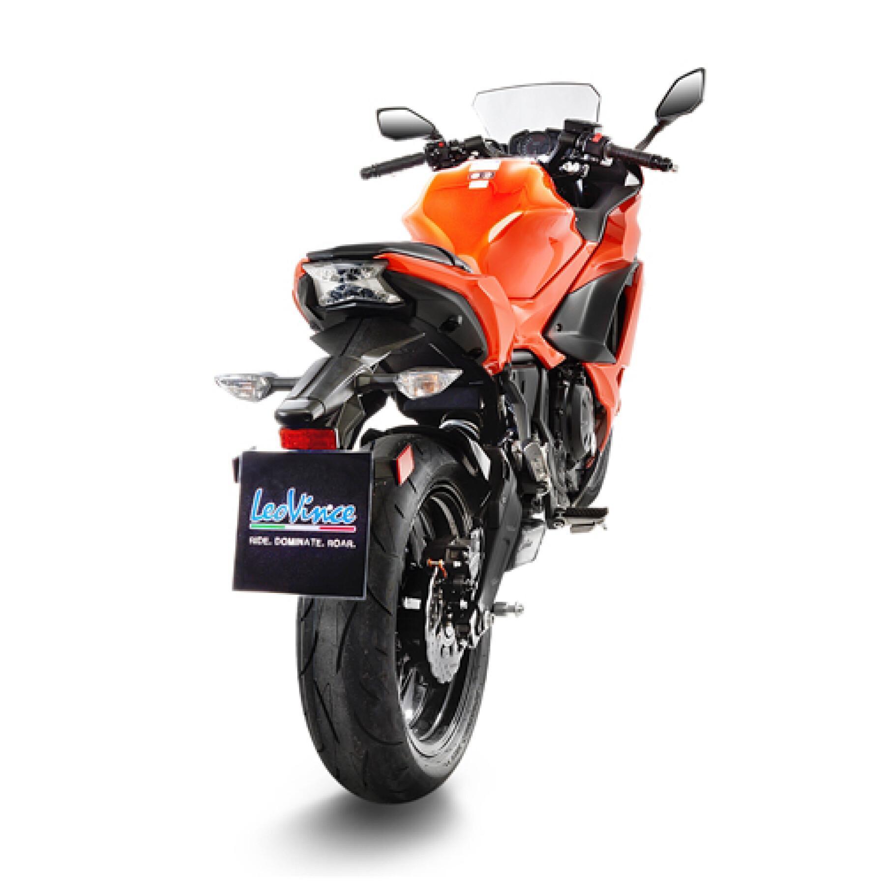 avgassystem för motorcykel kawasaki ninja 650|z 650 2017-2020 Leovince UNDERBODY