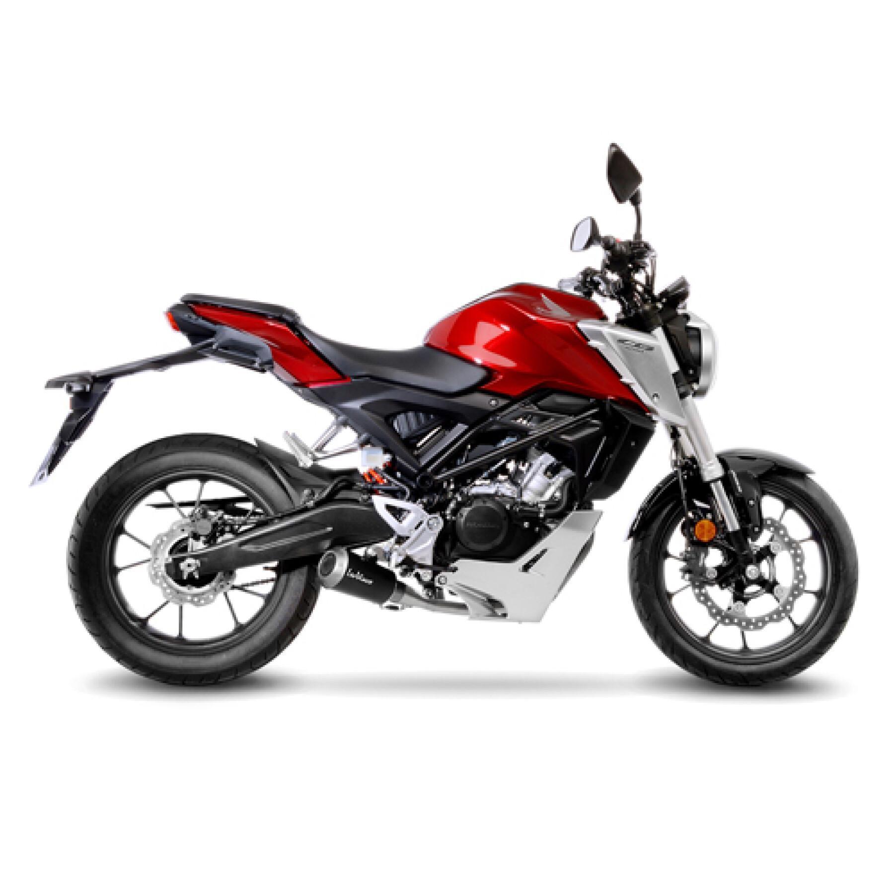 avgassystem för motorcykel Leovince Lv-10 Edition Honda Cb 125 R Neo Sports Café 2018-2020