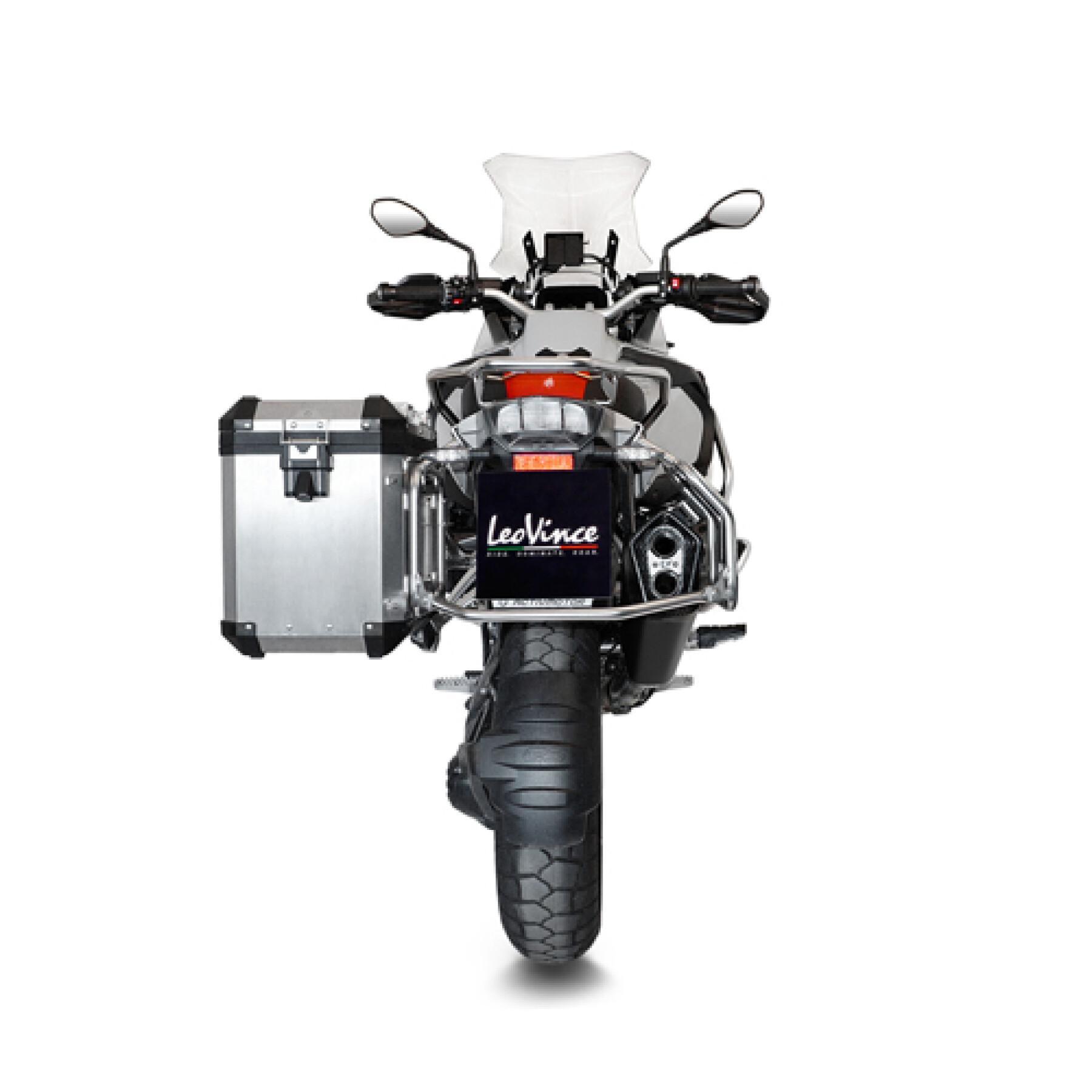 avgassystem för motorcykel Leovince