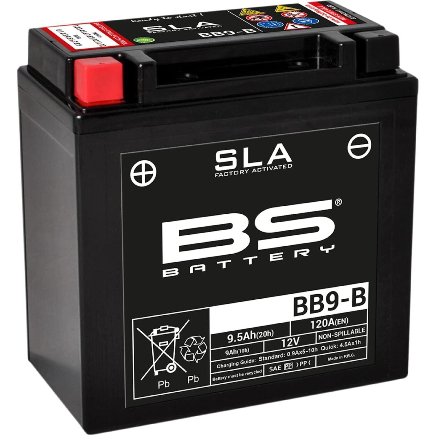 Batteri för motorcykel BS Battery SLA BTX12 - C (10Hr) - C (20Hr)