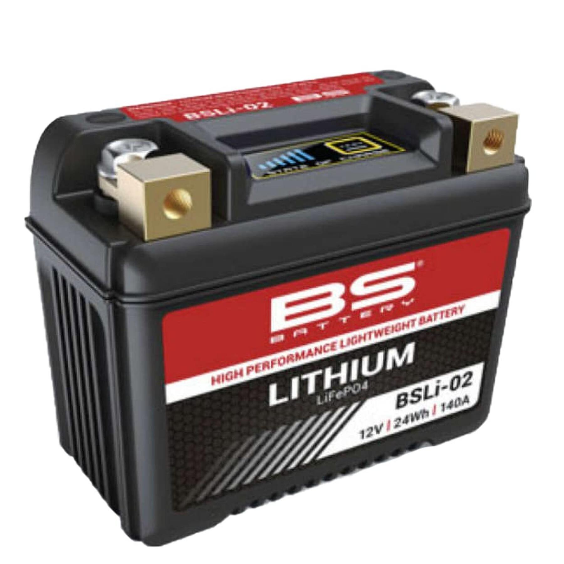 Batteri för motorcykel BS Battery Lithium BSLI-02