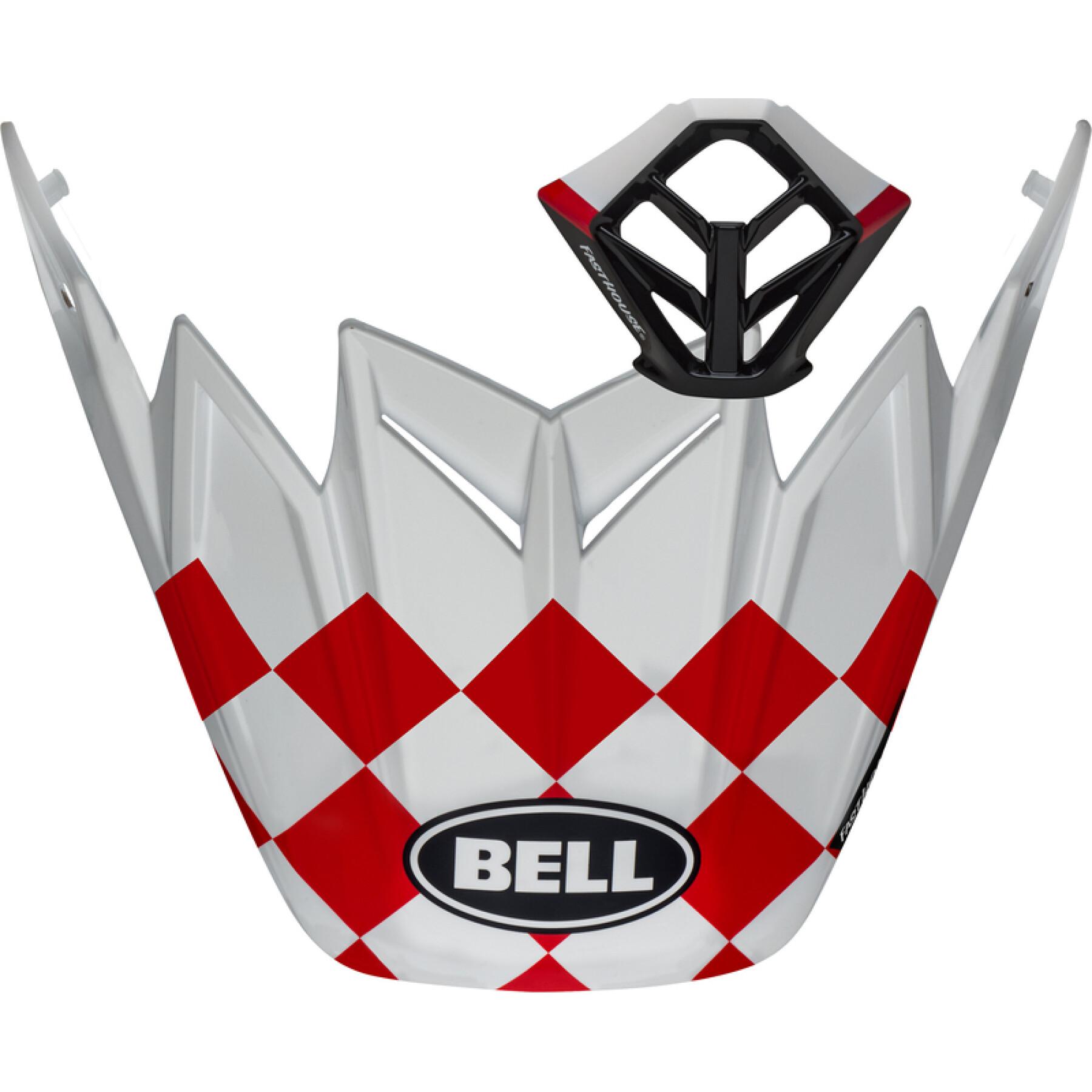 Visir för motocrosshjälm Bell Moto-9 - Fasthouse Checkers
