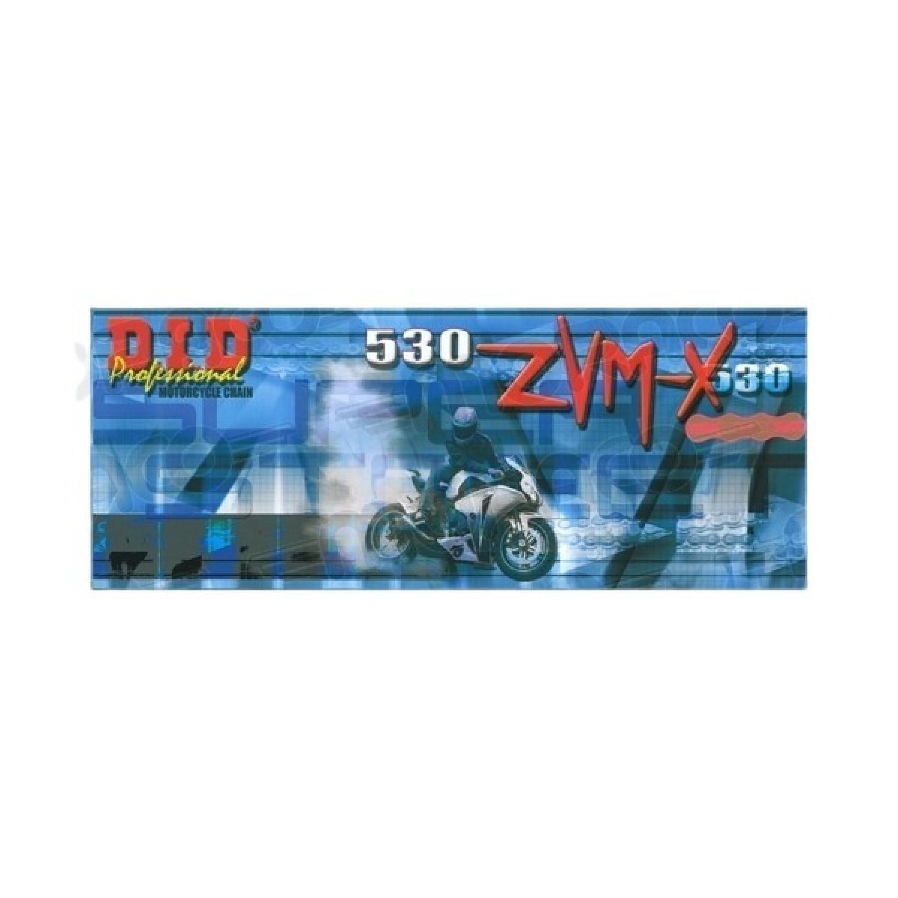 Motorcykelkedja D.I.D 530ZVM-X (G&G) ZJ