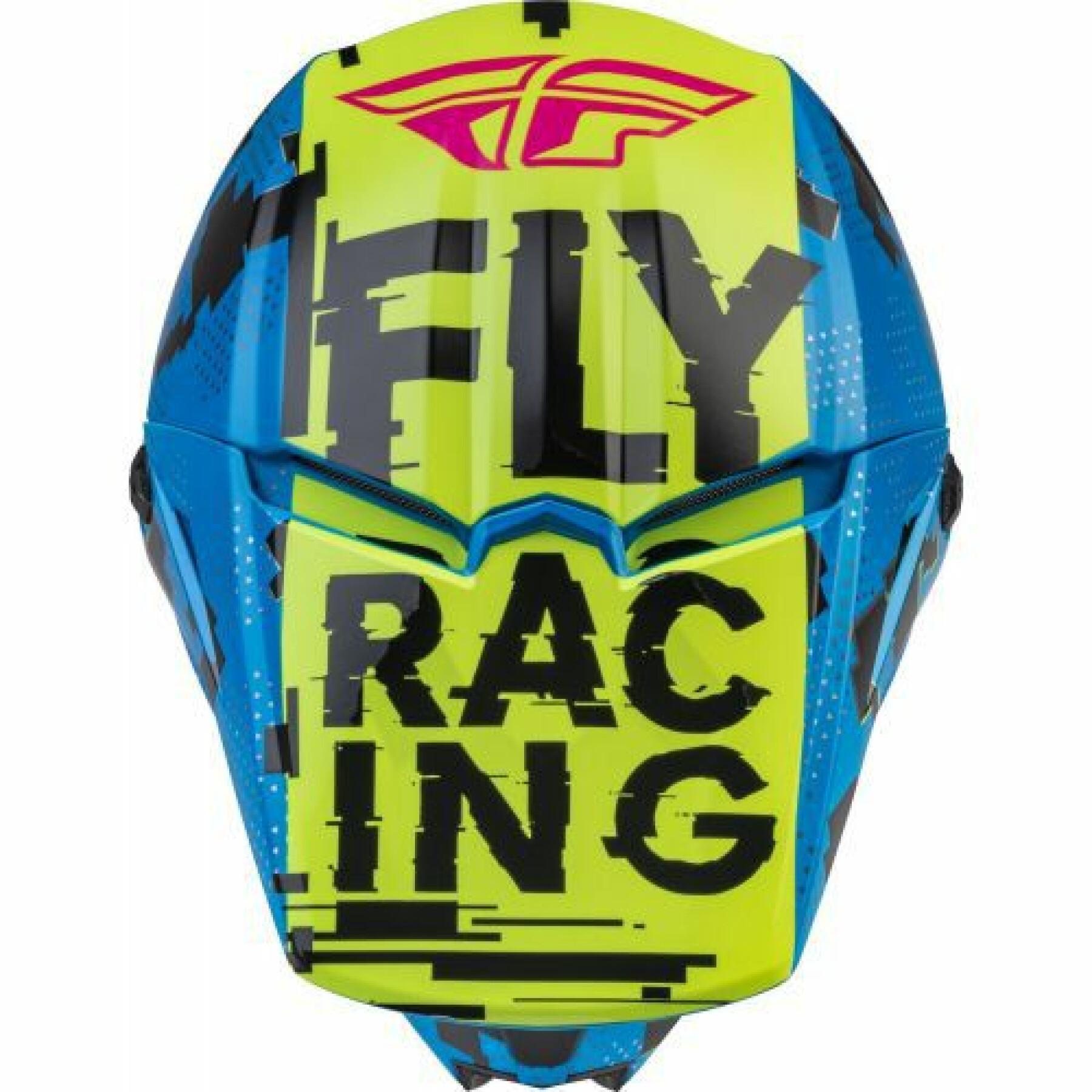 Motocrosshjälm för barn Fly Racing Kinetic Scan