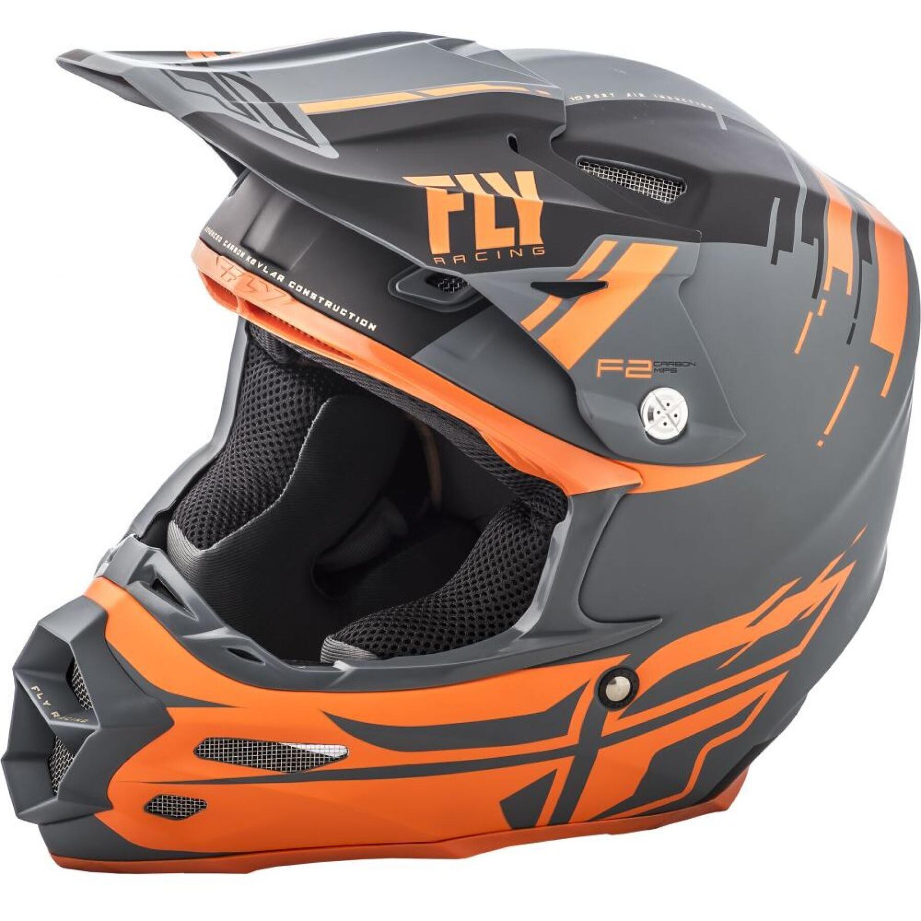 Hjälm Fly Racing F2 Carbon Forge Mips 2018