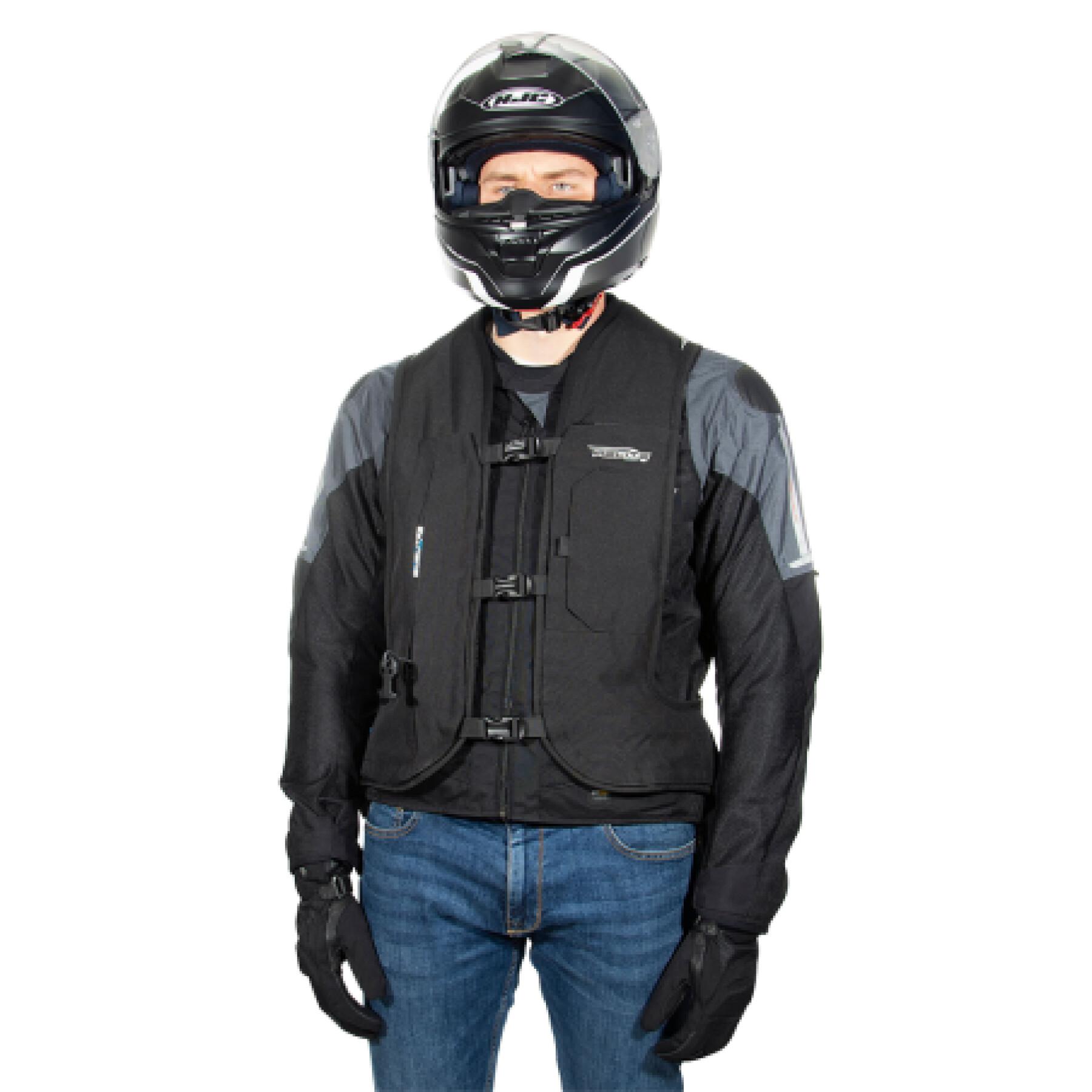 Elektronisk airbagväst för motorcykel Helite e-turtle 2