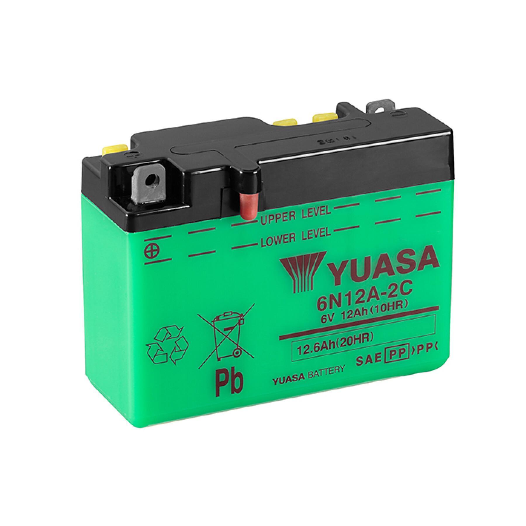 Batteri för motorcykel Yuasa 6N12A-2C/B54-6