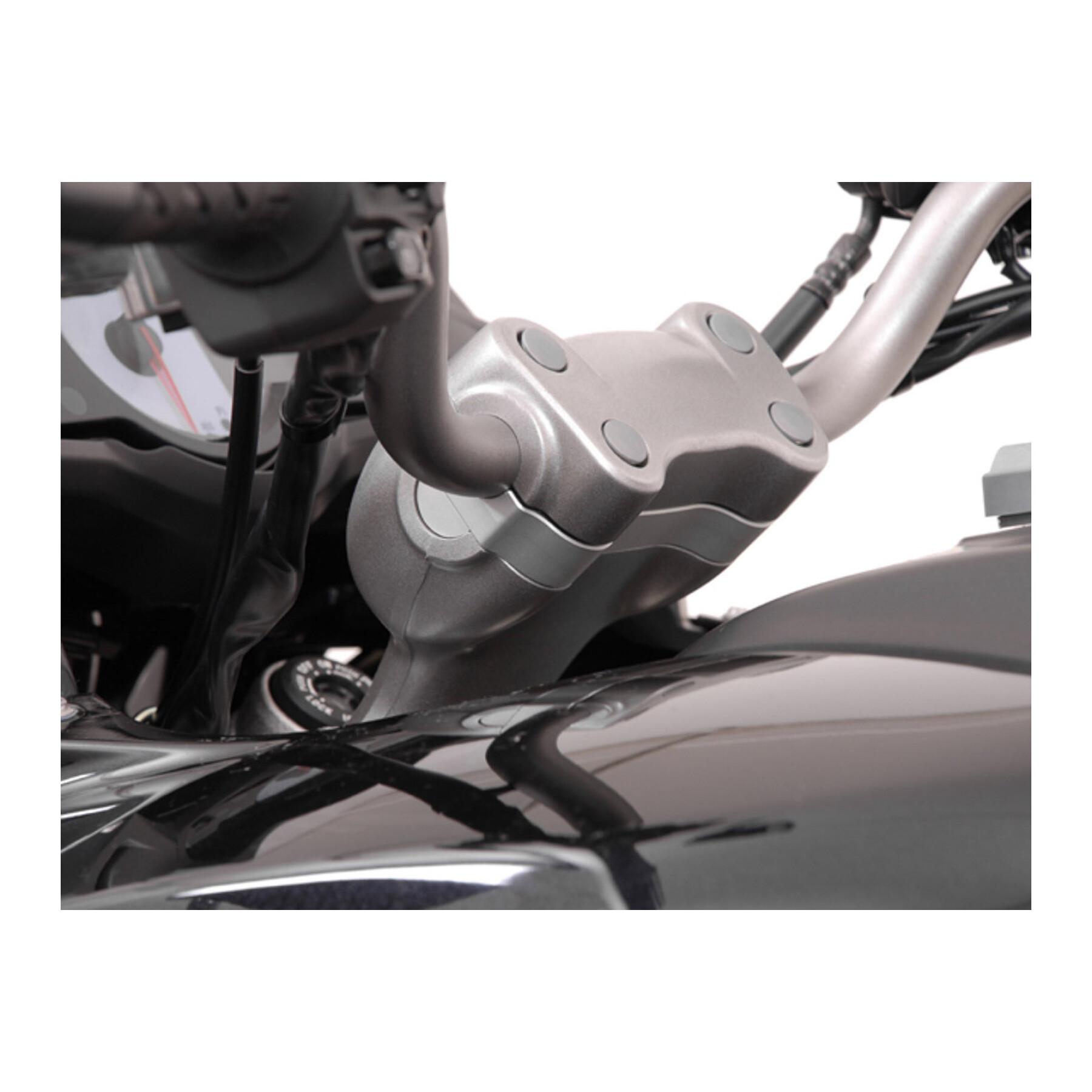 Motorcykel styrstångsförlängningar ⌀ 22 mm.h18 mm versys 650 (07-14) SW-Motech