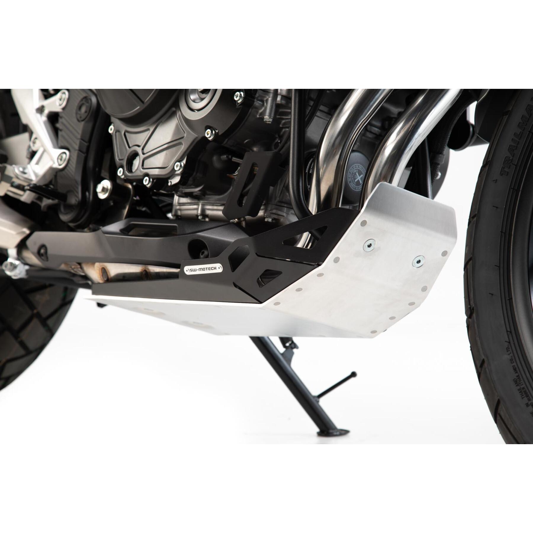 Känga för motorcykel Sw-Motech Sabot Moteur/Gris Honda Cb500x (18-)