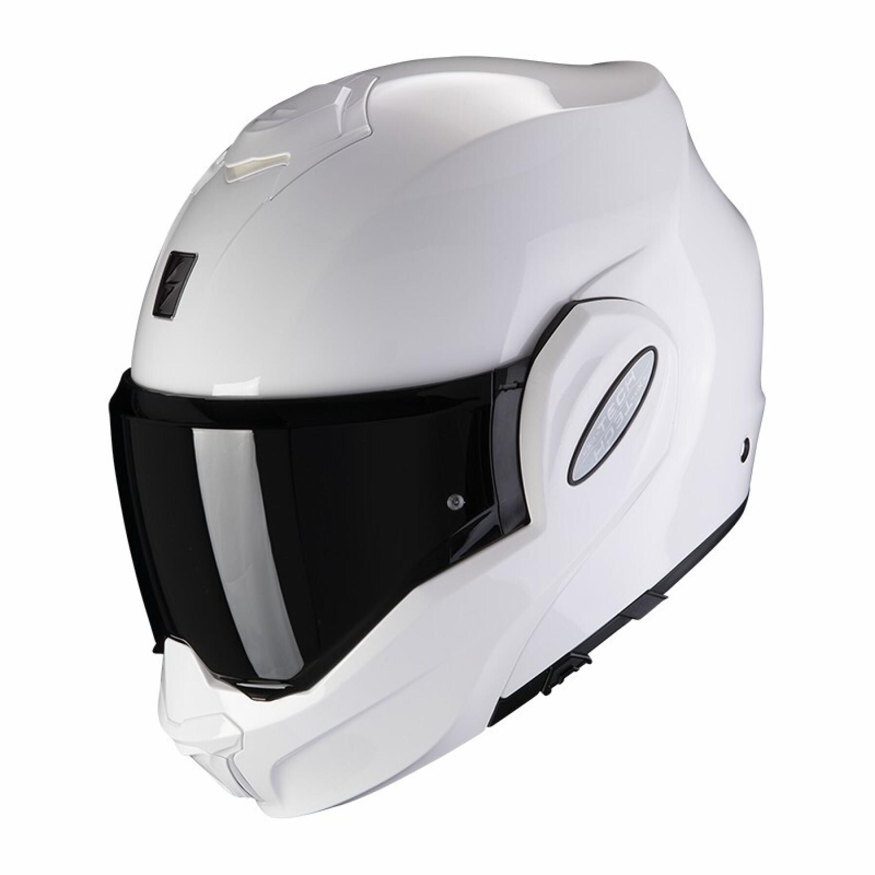 Modulär motorcykelhjälm Scorpion Exo-Tech Evo Solid ECE 22-06