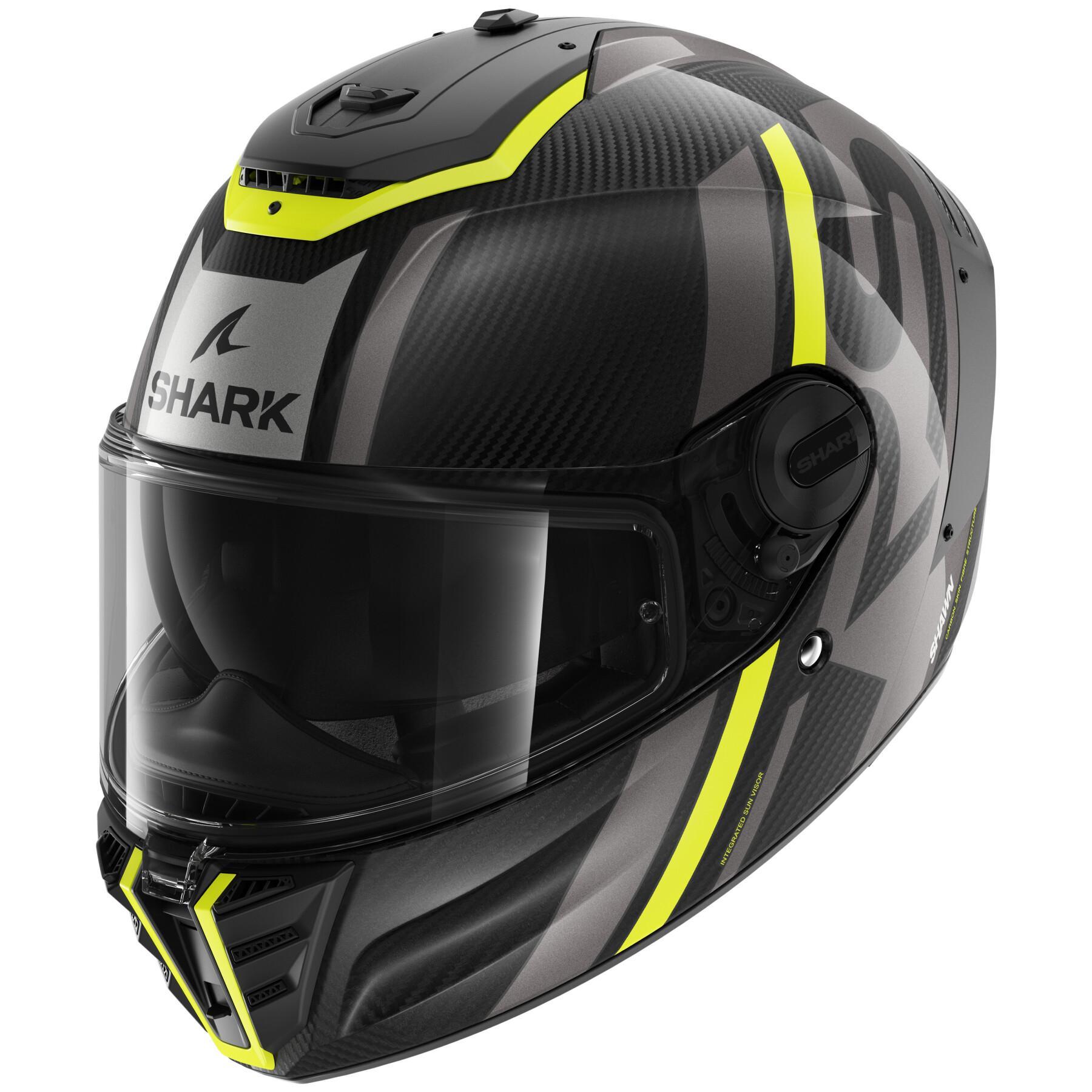 Helhjälm för motorcykel Shark Spartan RS Carbon Shawn
