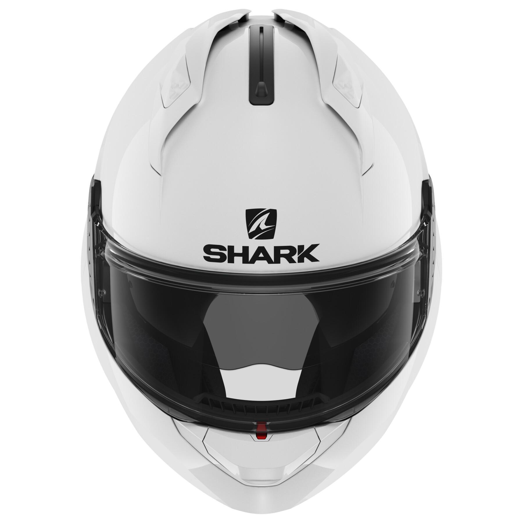 Modulär motorcykelhjälm Shark evo GT blank