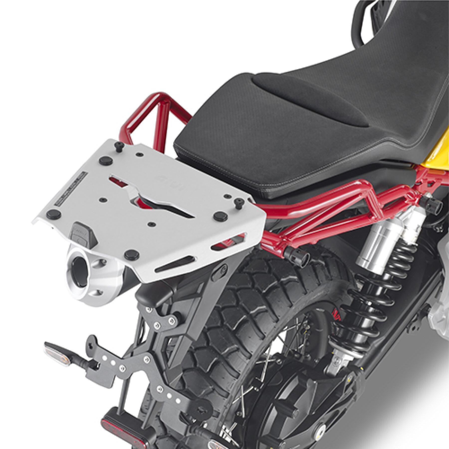 Aluminium motorcykel toppväska stöd Givi Monokey Moto Guzzi V85 TT (19 à 21)