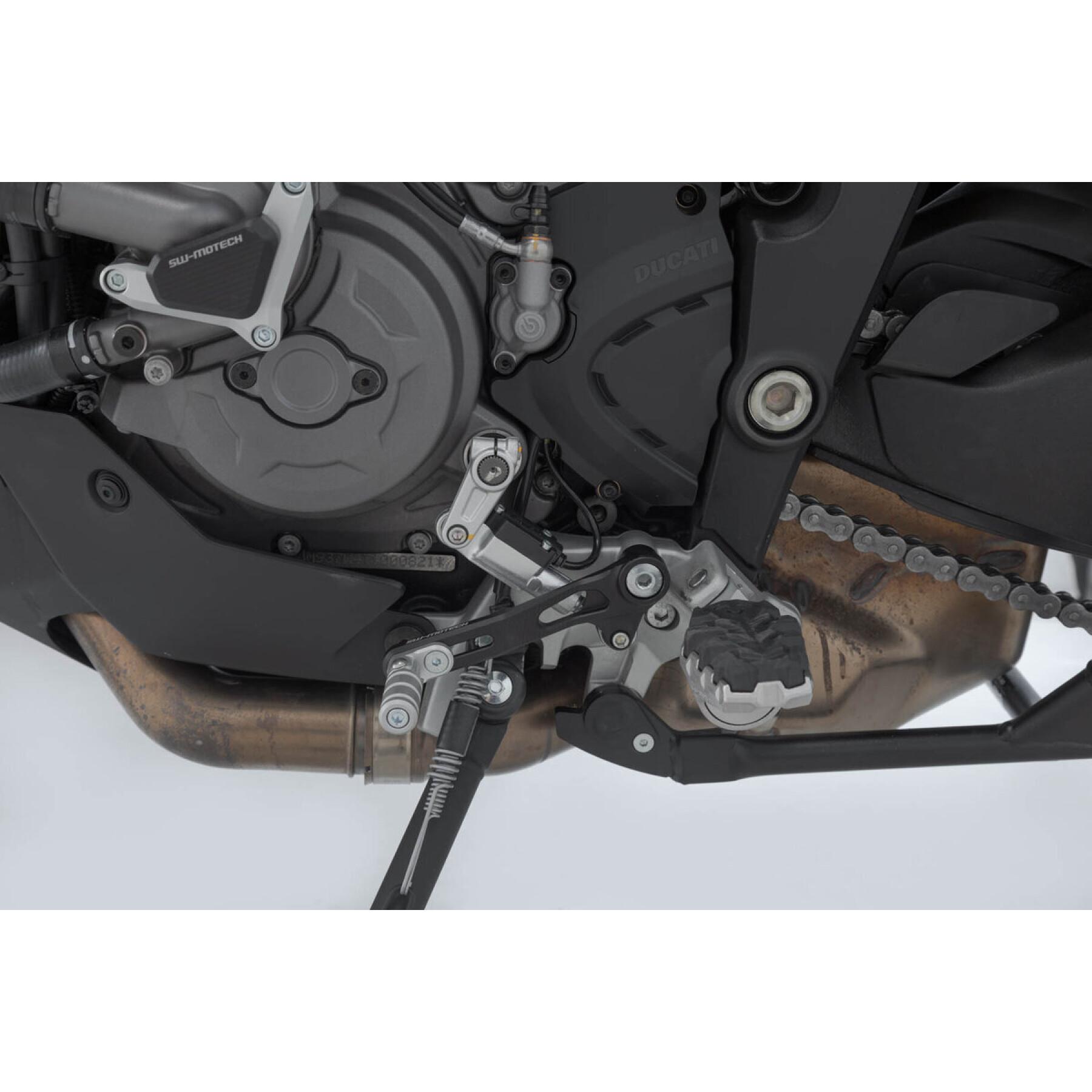 Växelväljare för motorcykel SW-Motech Ducati Multistrada 950 (18-)/1260 (17-)/V2 (21-).