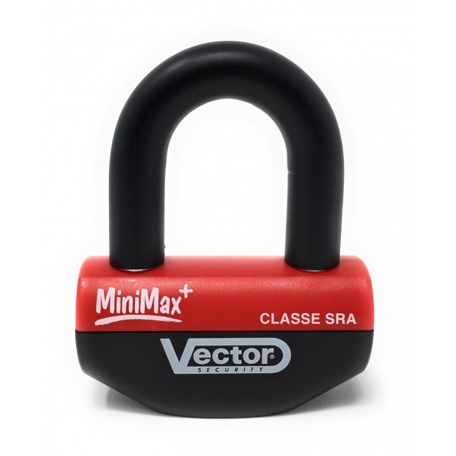 Mini max+ sra skivlås Vector security
