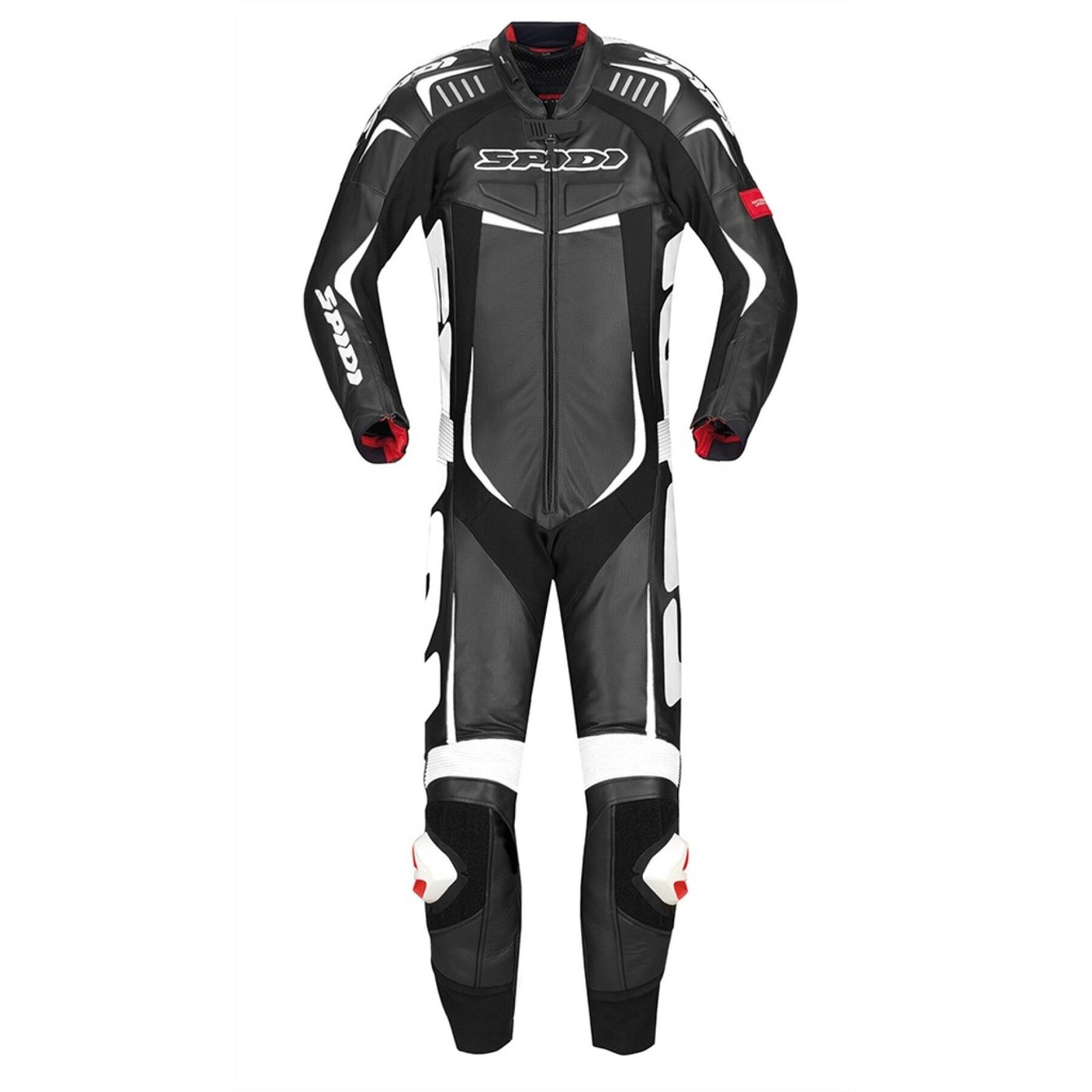 Motorcykeldräkt i läder Spidi Track Wind Pro Suit