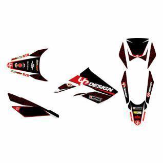 Motocross-klistermärken Up draft derbi drd xtreme 11->16