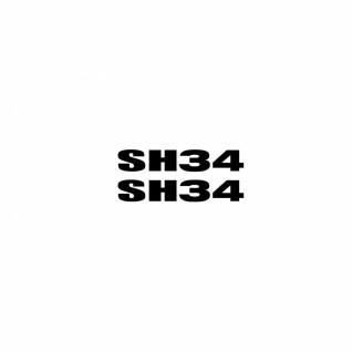 Klistermärken Shad sh 34
