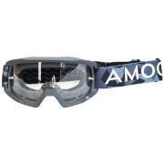 Crossglasögon för motorcykel med klar lins Amoq Fighter